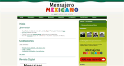 Desktop Screenshot of mensajeromexicano.com