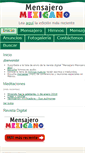 Mobile Screenshot of mensajeromexicano.com